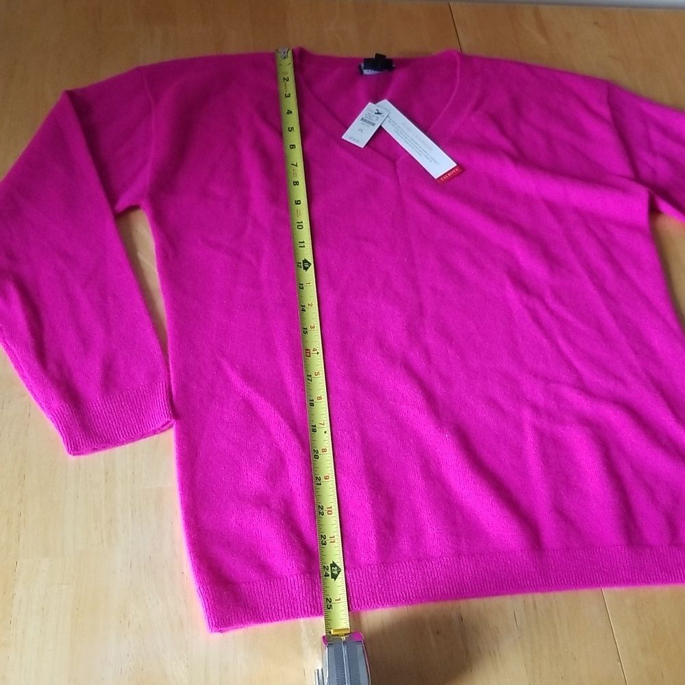 Talbots Cashmere V-Neck Sweater - Picture 7 of 11